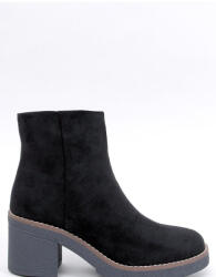 Inello Botine cu toc Inello, Model 201372, Negru