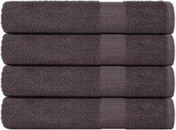 vidaXL Кърпи за сауна FROGN 4 бр. Антрацит 80x200 см 360 г/м2 (136694)