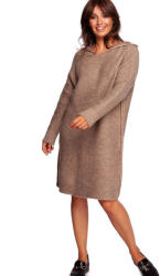 BE Knit Rochie de zi BE Knit, Model 170249, Maro