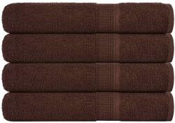 vidaXL Кърпи за сауна FROGN 4 бр. Кафяви 80x200 см 360 г/м2 (136768)