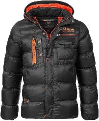 Geographical Norway sacou bărbătesc CITERNIER MEN Negru 5XL