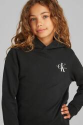 Calvin Klein gyerek melegítőfelső pamutból - fekete 116 - answear - 16 790 Ft