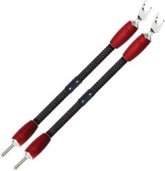 Audioquest Jumperi BiWire Audioquest Saturn PSC+, cu mufe Banana-Spada SureGrip 500 (set 4buc)
