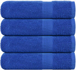 vidaXL Кърпи за баня FROGN 4 бр. сини 100x150 см 360 г/м2 (136717)