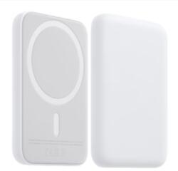  BeSmart MagSafe CO2 19622 външна безжична батерия, 5000 mAh, 15 W, бяла