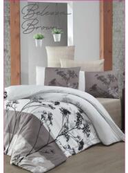 Victoria Lenjerie de pat dublu polycotton 100% Victoria Belezza Brown Lenjerie de pat
