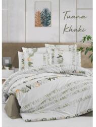 Victoria Lenjerie de pat dublu bumbac 100% ranforce Victoria Tuana Khaki Lenjerie de pat