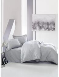 Cottonbox Lenjerie de pat King bumbac 100% Premium Satin Deluxe Cotton Box, Elegant Grey Lenjerie de pat