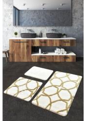 Chilai Home Set covorase de baie 3 piese Alessia Bonne - Gold Covor baie