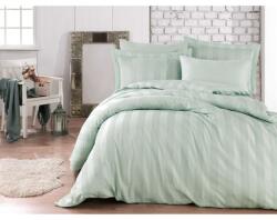 Hobby Lenjerie de pat King bumbac 100% Satin Deluxe Hobby Wafel - Sea Green Lenjerie de pat