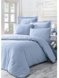 Victoria Lenjerie de pat dublu bumbac 100% Exclusive Satin Deluxe Victoria Line Blue