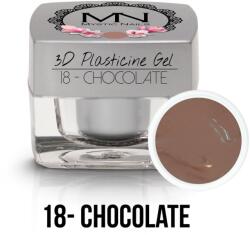 Mystic Nails 3D Gyurma Zselé - 18 - Chocolate - 3, 5g