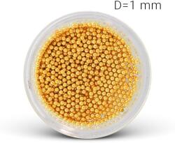  Fém gyöngy - arany (1, 0 mm)