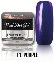 Mystic Nails Festő Színes Zselé - 11 - Purple (HEMA-free) - 4g