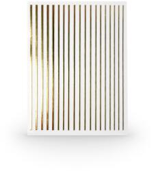  Köröm matrica csík - Arany