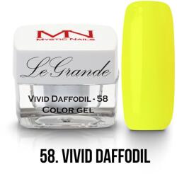 Mystic Nails LeGrande Color Gel - no. 58. - Vivid Daffodil - 4g