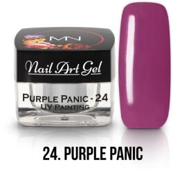 Mystic Nails Festő Színes Zselé - 24 - Purple Panic (HEMA-free) - 4g