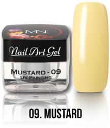 Mystic Nails Festő Színes Zselé - 09 - Mustard (HEMA-free) - 4g