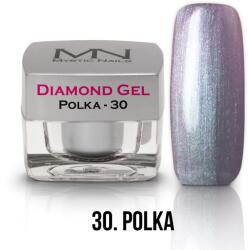 Mystic Nails Diamond Zselé - no. 30. - Polka (HEMA-free) - 4g