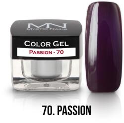Mystic Nails Színes Zselé - 70 - Passion (HEMA-free) - 4g