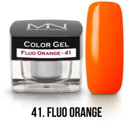Mystic Nails Színes Zselé - 41 - Fluo Orange - 4g
