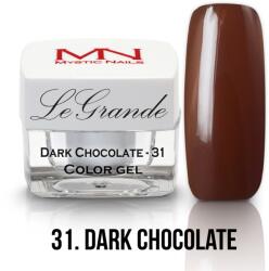 Mystic Nails LeGrande Color Gel - no. 31. - Dark Chocolate - 4g