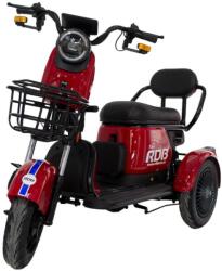 RDB Tricicleta electrica RDB Rabbit 1000W 25 km/h fara permis 2022 rosu (RDB-Rabbit-Rosu) - agropro