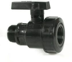 Irritec Műanyag golyóscsap 6/4 KB