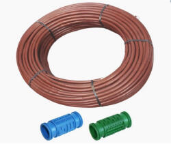 Poliext Csepegtető cső - PoliDrip Garden- 16mm - 33cm - 100 méteres tekercs barna