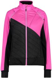 CMP 30A2276 Levehető ujjú női softshell kabát fekete|rózsaszín