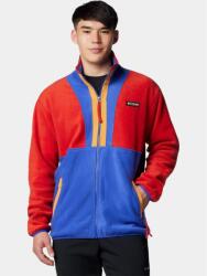 Columbia Backbowl II Full Zip Fleece férfi polár pulóver M kék|sárga|vörös