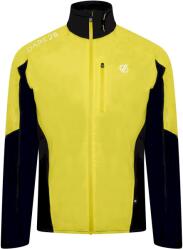 DARE 2B Férfi kerékpáros kabát Mediant II S fekete|sárga