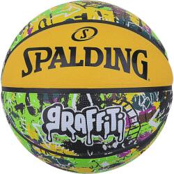 Spalding Kosárlabda Graffiti Sárga 7 sárga|zöld