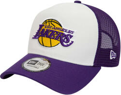 NEW ERA Férfi baseball sapka, New Era A-Frame Los Angeles Lakers Cap, fekete fekete|lila