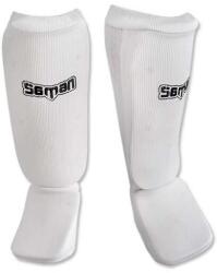 SAMAN Lábfejes lábszárvédő, Saman, elasztikus, szivacs betéttel M/L fehér
