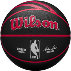 Wilson Kosárlabda Wilson NBA Team City Collector Chicago Bulls In/Out Ball, 7-es méret 7 fekete