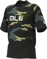 Alé Cycling Férfi kerékpáros mez Alé Stain L fekete|szürke|zöld
