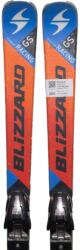 Blizzard Használt Síléc - Blizzard Racing GS Ti FIS, 135 cm - Elfogadható állapotú 135 CM narancssárga