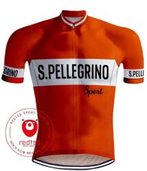 REDTED Vintage kerékpáros mez, San Pellegrino - REDTED 4XL kék