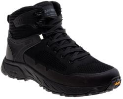 HI-TEC Férfi vízálló túrabakancs Hitket V Mid Cut fekete|szürke|zöld - decathlon - 47 590 Ft