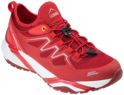 ELBRUS Férfi vízálló túracipő, Ebro fehér|narancssárga|vörös - decathlon - 52 190 Ft