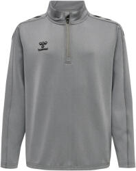 Hummel Fél cipzáras pulóver Hmlcore Multisport Unisex Gyerek HUMMEL 16 ÉVES szürke