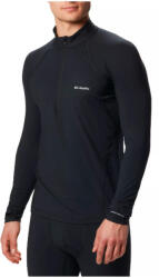 COLUMBIA Midweight Stretch Long Sleeve Half Zip férfi aláöltöző felső L fekete|színes