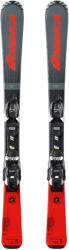 Nordica Gyermek lesiklóléc Nordica Team J R + J4.5 FDT szürke/piros 120 cm 120 CM fekete|szürke