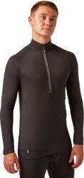 SURFANIC Bodyfit Zip Neck férfi termikus pulóver XL fekete