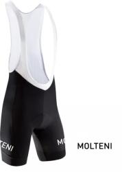 REDTED Molteni Vintage kerékpáros rövidnadrág fekete - RedTed 4XL fehér|fekete
