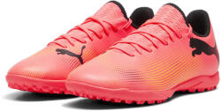 PUMA FUTURE 7 PLAY TT futballcipő PUMA Sunset Glow Black Sun Stream Pink Orange 45 fekete|narancssárga|sárga