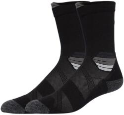 ASICS Uniszex zokni, ASICS Fujitrail Run Crew Sock, fekete 47 fekete
