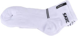 Skechers Uniszex zokni, Skechers 5PPK Wm Mesh Ventilation Quarter Socks, fehér 43 fehér