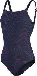Speedo AmberGlow Shaping női egyrészes fürdőruha 2XS kék